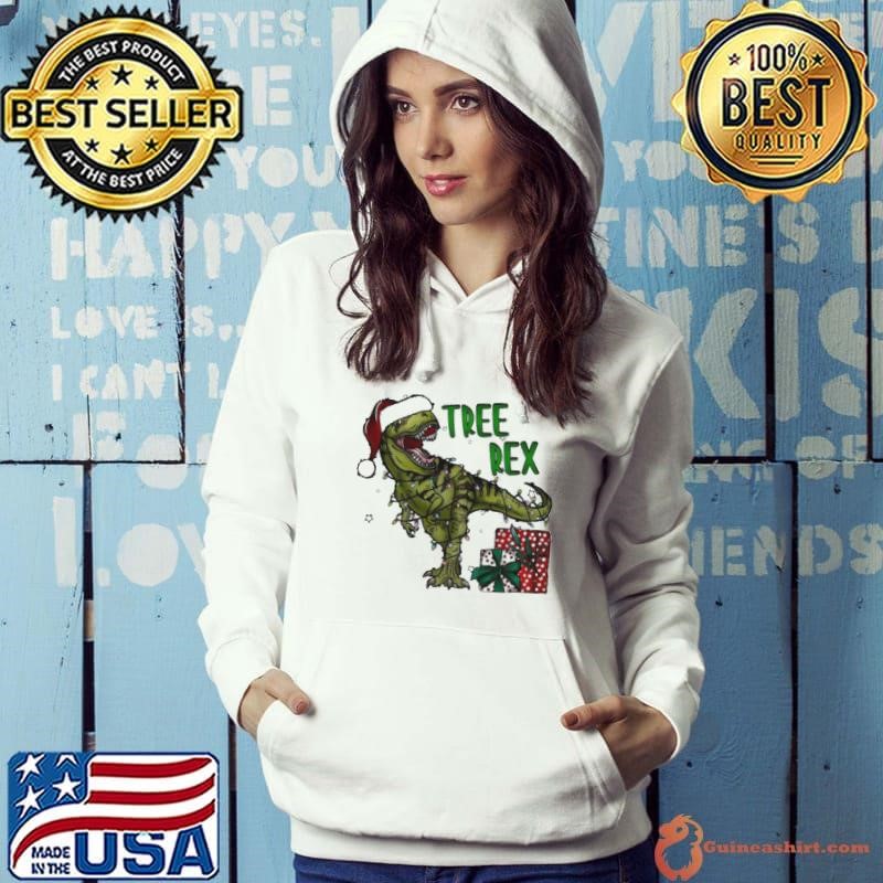 Tree Rex Christmas Santa’s gift shirt