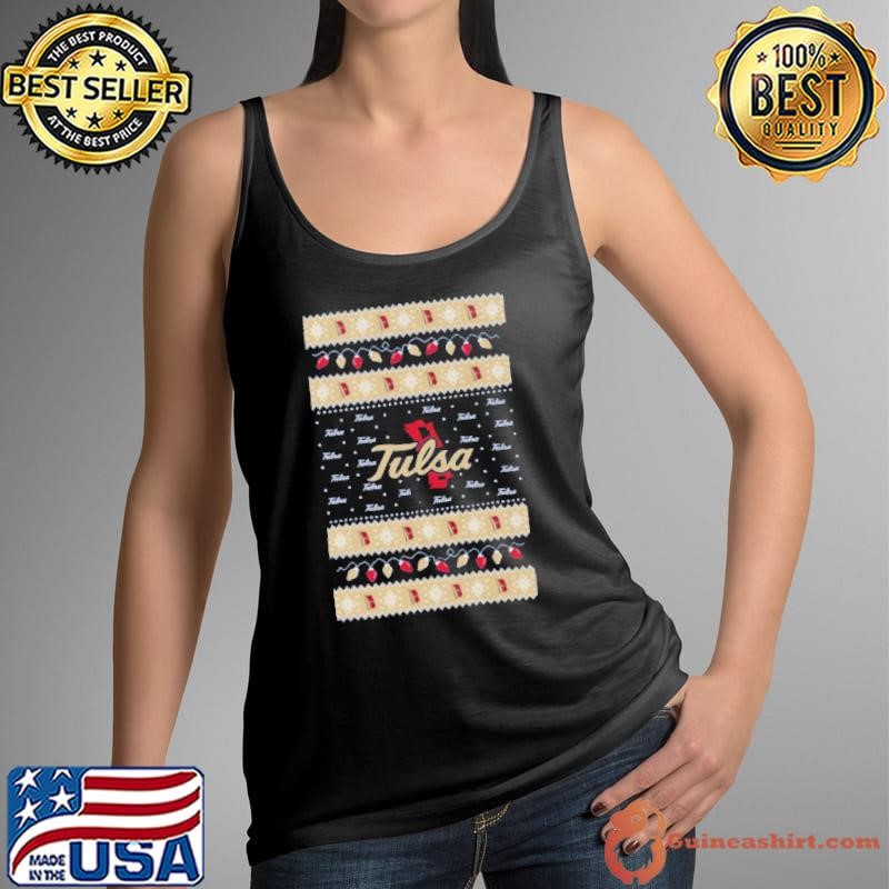 Tulsa Golden Hurricane Holiday Lights Shirt