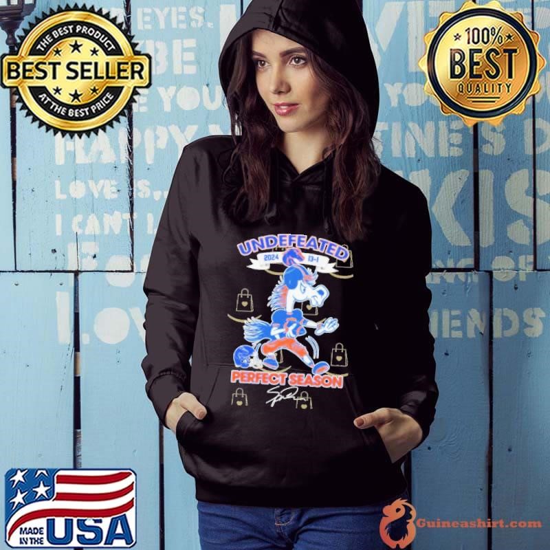 Undefeated 2024 Boise State Broncos Perfect Season Signature Hoodie