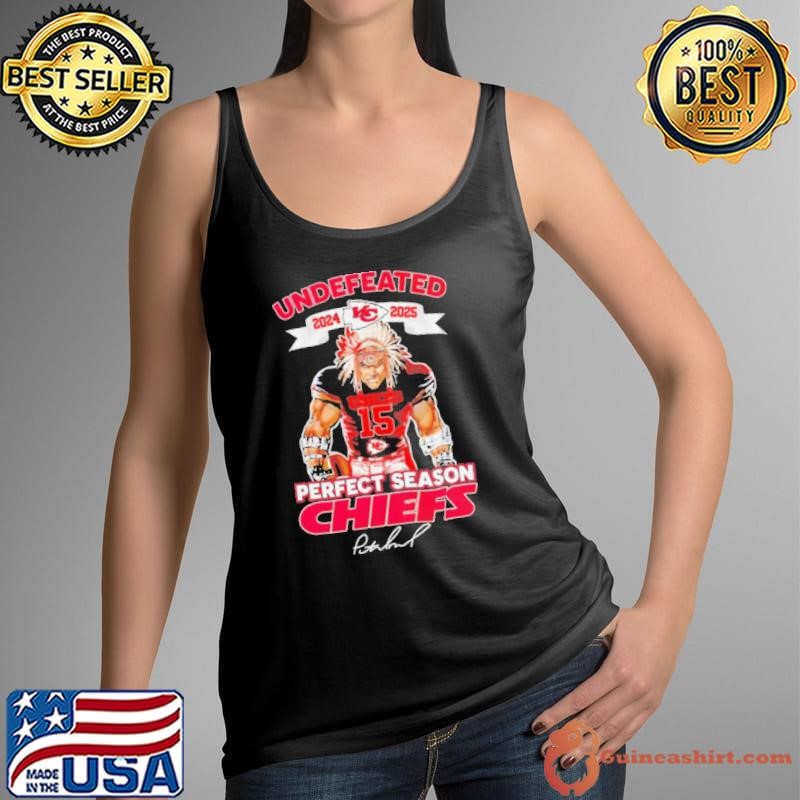 Undefeated 24 2025 Kansas City Chiefs Mahomes perfect season Tank Top