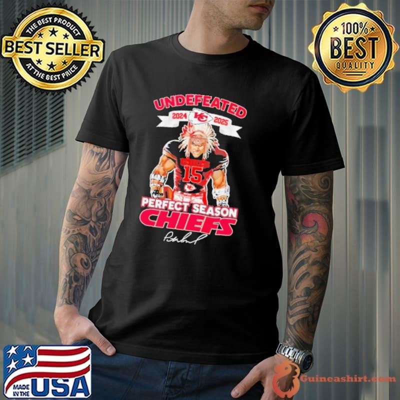 Undefeated 24 2025 Kansas City Chiefs Mahomes perfect season Unisex