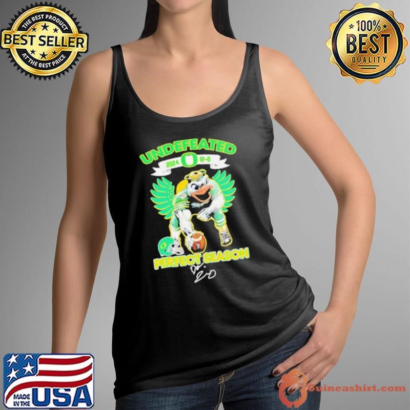 Undefeated Oregon Ducks 2024 perfect season 12 0 signature shirt