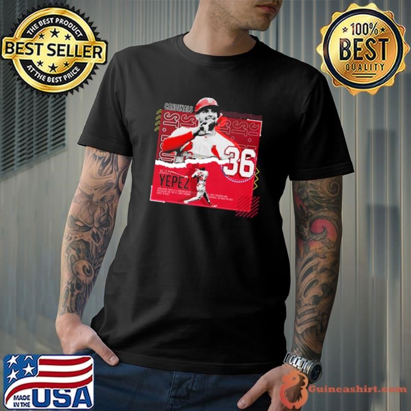 Venezuelan professional baseball outfielder and first baseman juan yepez T-Shirt