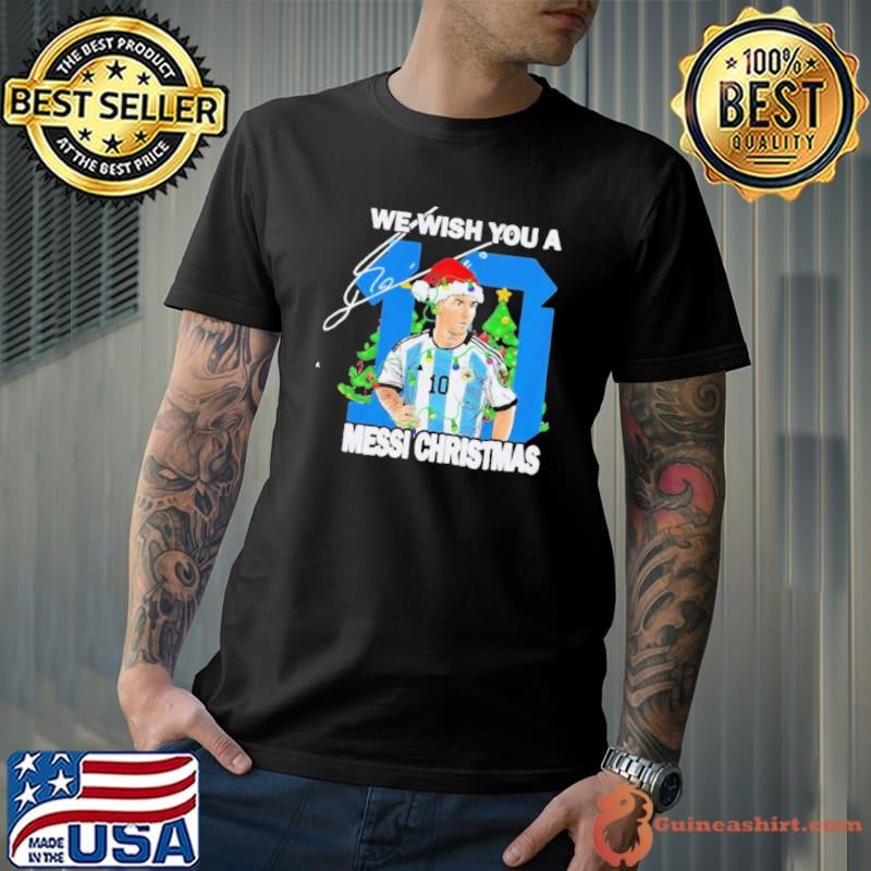 We wish you a Messi Christmas signature Unisex