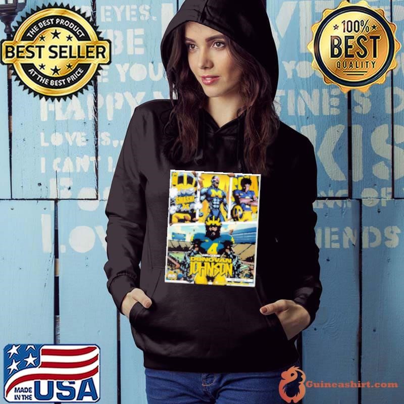 Welcome home Donovan Johnson Michigan Wolverines Smash Process Over Prize 25 Hoodie
