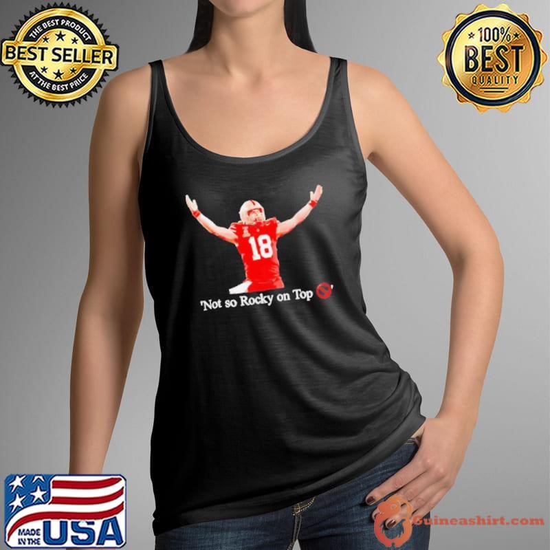 Will Howard not so Rocky on top Ohio State trolls Tennessee shirt