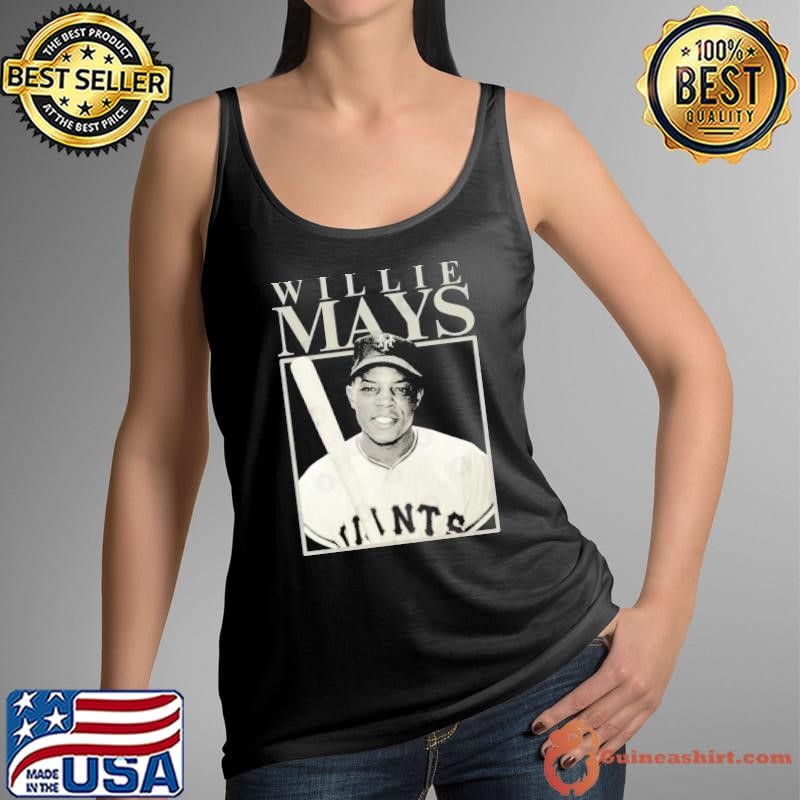 Willie Mays American professional baseball center fielder Tank Top