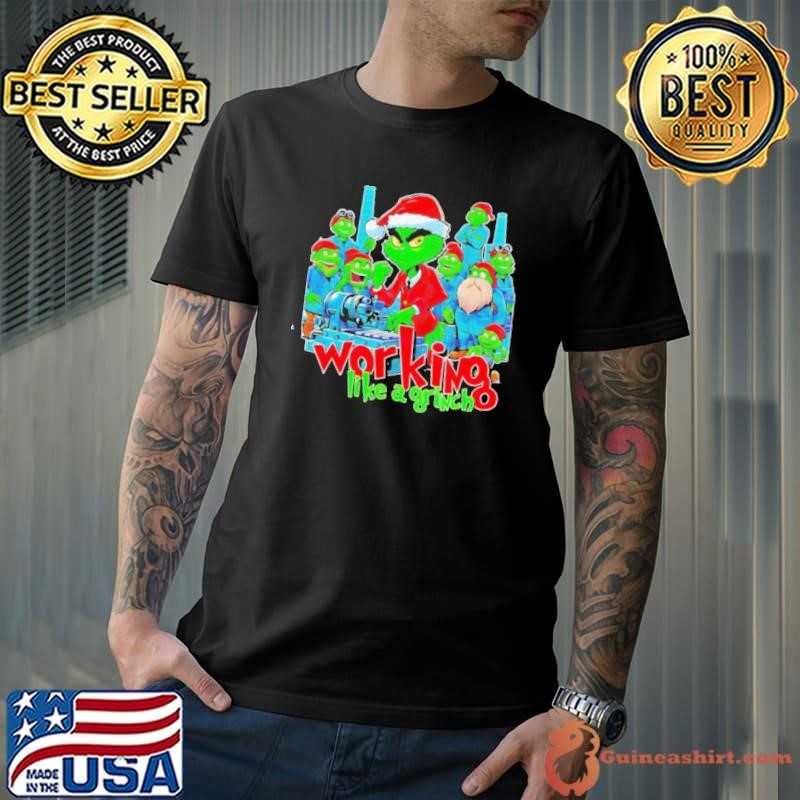 Working like a Grinch Christmas mechanic Unisex