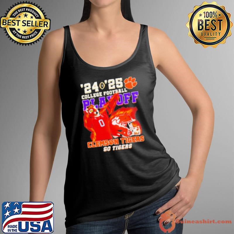 ’24 ’25 College Football Playoff Clemson Tigers mascot Tank Top