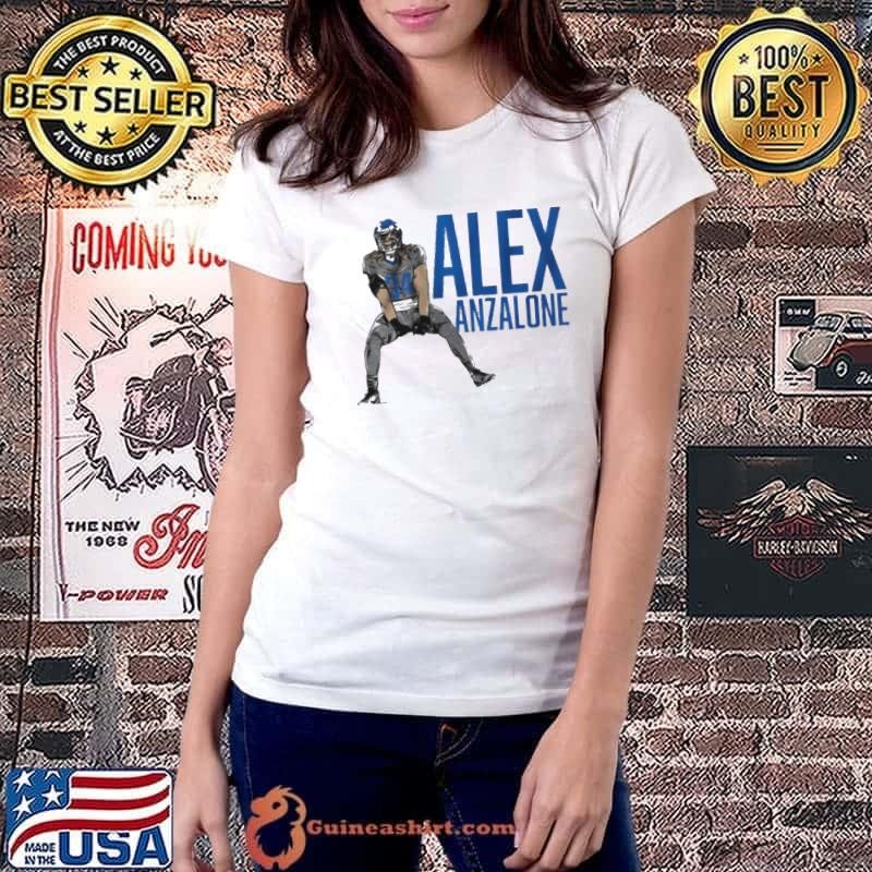 Alex Anzalone Detroit Lions Grit Pose shirt