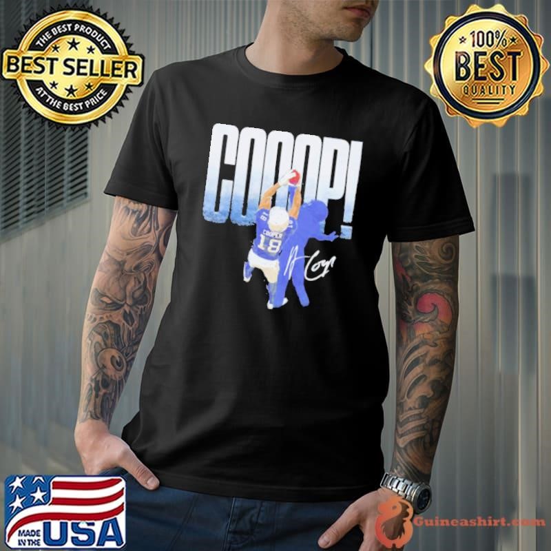 Amari Cooper #18 Buffalo Bills COOOP catch signature Unisex