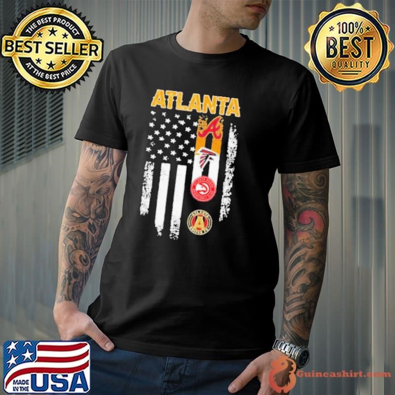 Atlanta Braves Falcons Atlanta Hawks All Sports US Flag Unisex