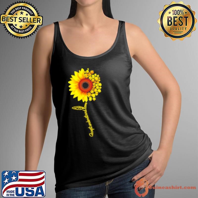 Autism Puzzle Piece Sunflower T Shirt Shirt