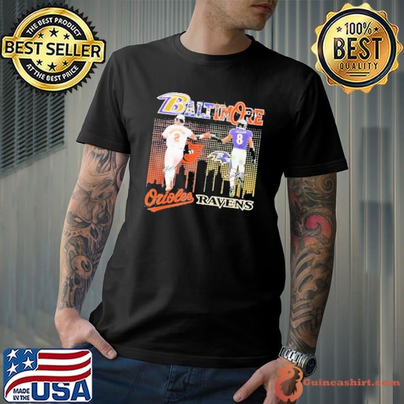 Baltimore Oriles With Ravens Connect To Win For Fans Baltimore For Fans Shirt