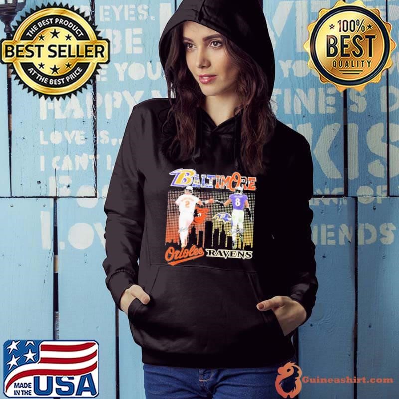 Baltimore Oriles With Ravens Connect To Win For Fans Baltimore Hoodie