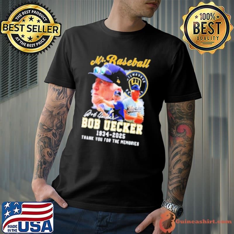 Bob Uecker Mr. Baseball 1934 2025 Thank You For The Memories Unisex