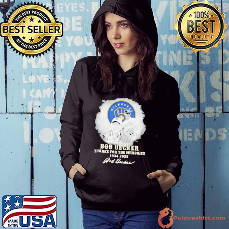 Bob Uecker thanks for the memories 1934 2025 shirt