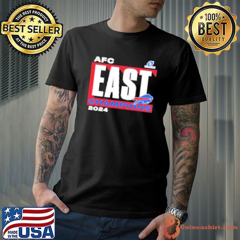 Buffalo Bills 2024 AFC East Division Champions Big and Tall Conquer Unisex