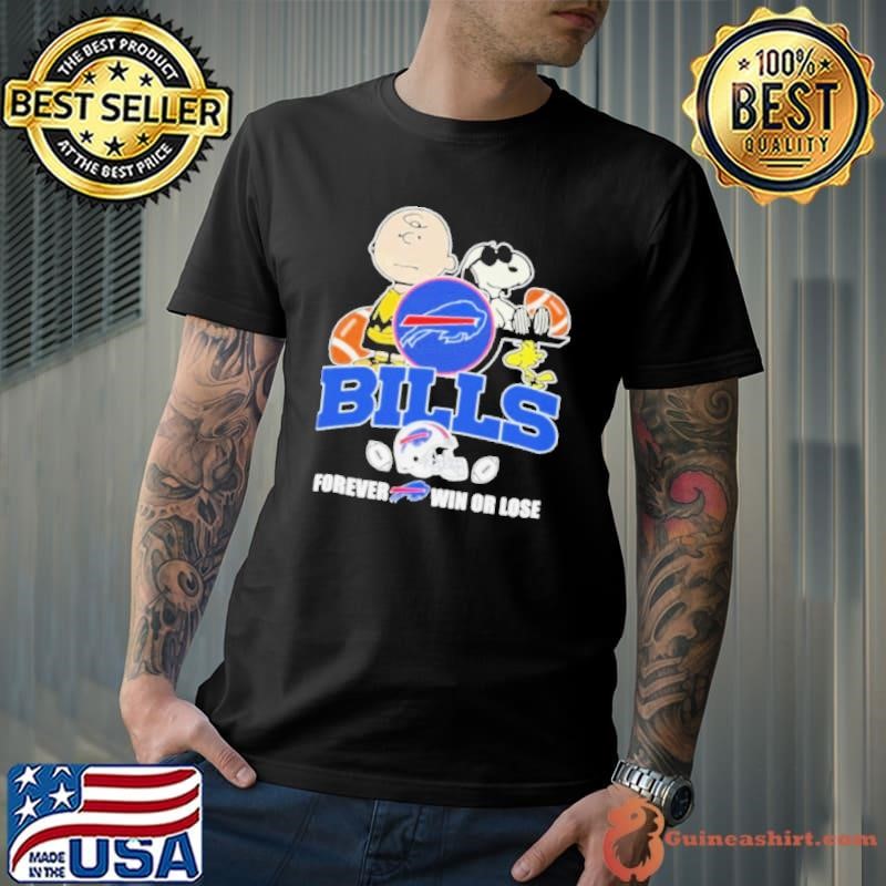 Buffalo Bills Forever Win Or Lose Snoopy Unisex