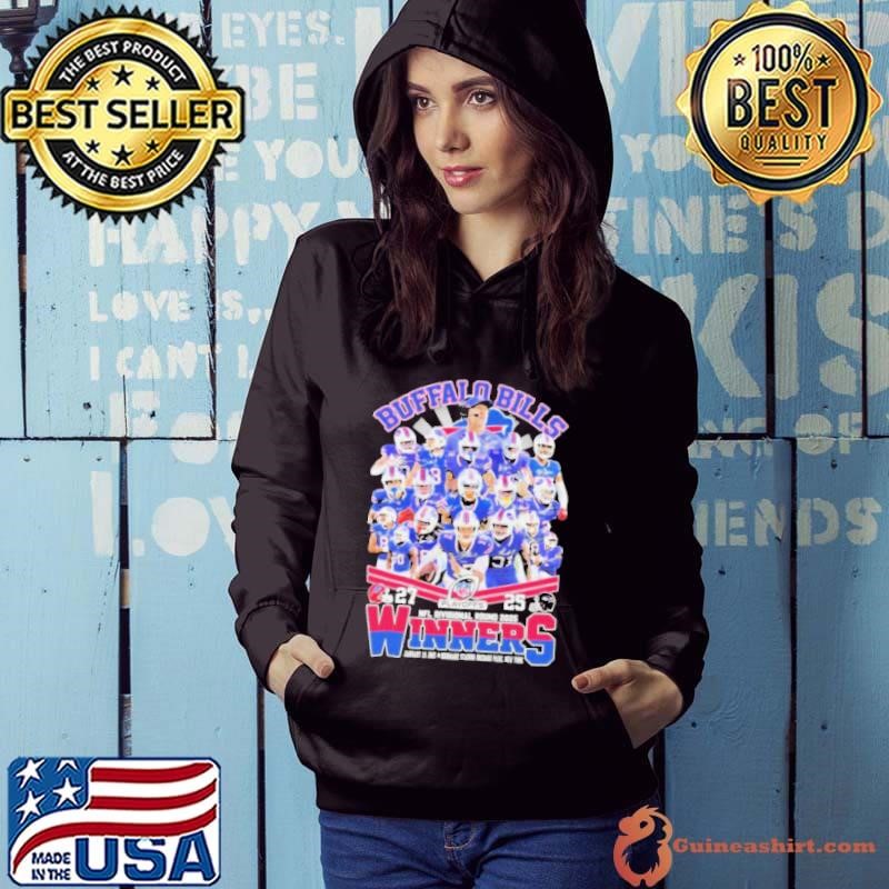 Buffalo Bills NFL Playoffs Divisional Round 2025 Winners Signatures shirts