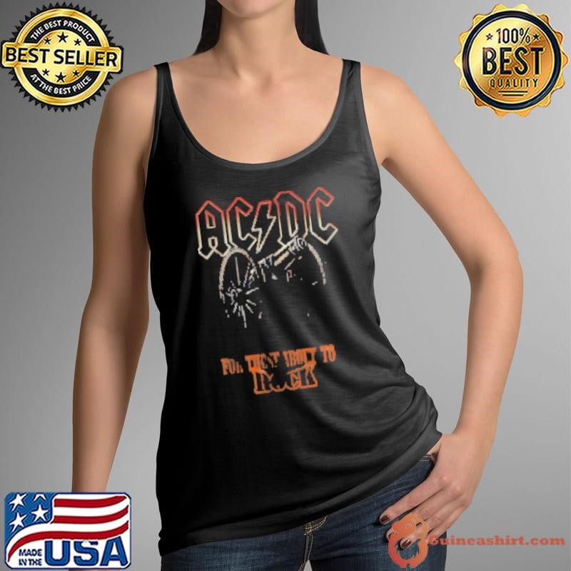 Cannon AC DC For Those About To Rock Tank Top