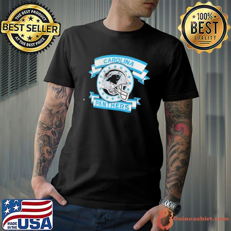 Carolina Panthers Wingback Carry Helmet Stars Shirt