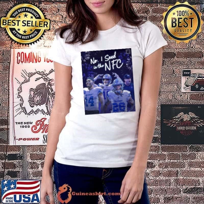 Detroit Lions No 1 Seed In The NFC Win The Winner Take All Game For The NFC North Shirt
