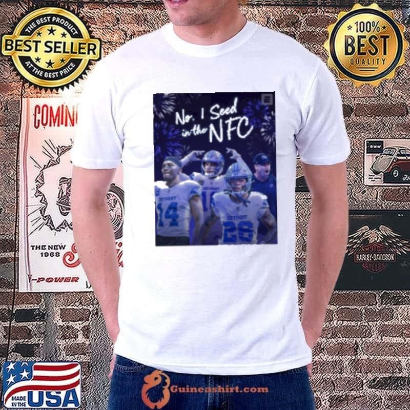 Detroit Lions No 1 Seed In The NFC Win The Winner Take All Game For The NFC North Unisex