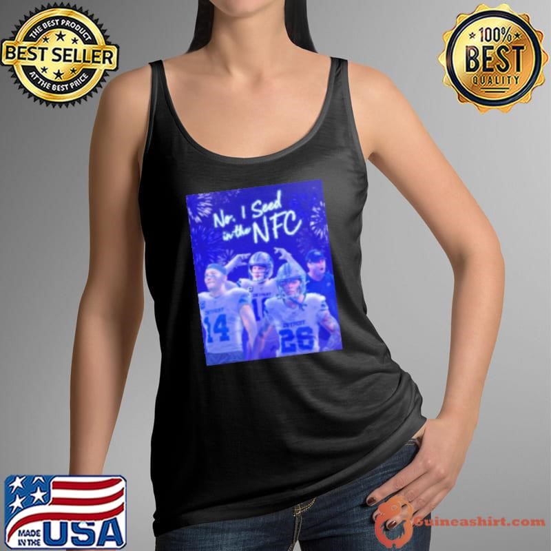 Detroit Lions no 1 seed in the NFC champions fireworks Tank Top