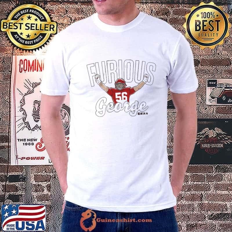 George Karlaftis Furious George Kansas City Chiefs NFL shirt