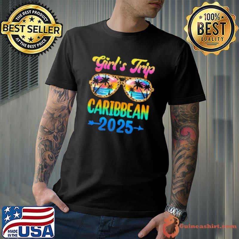Girl's Trip Caribbean 2025 Summer Vacation Sunglasses Unisex