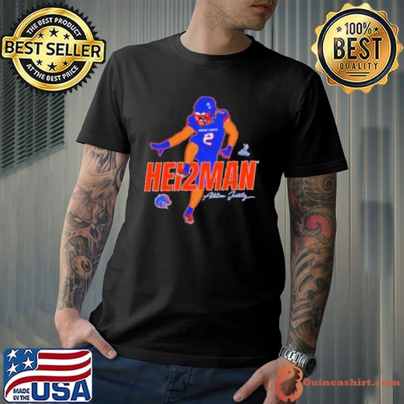 Heisman Finalist Ashton Jeanty Boise State Broncos Football Shirt