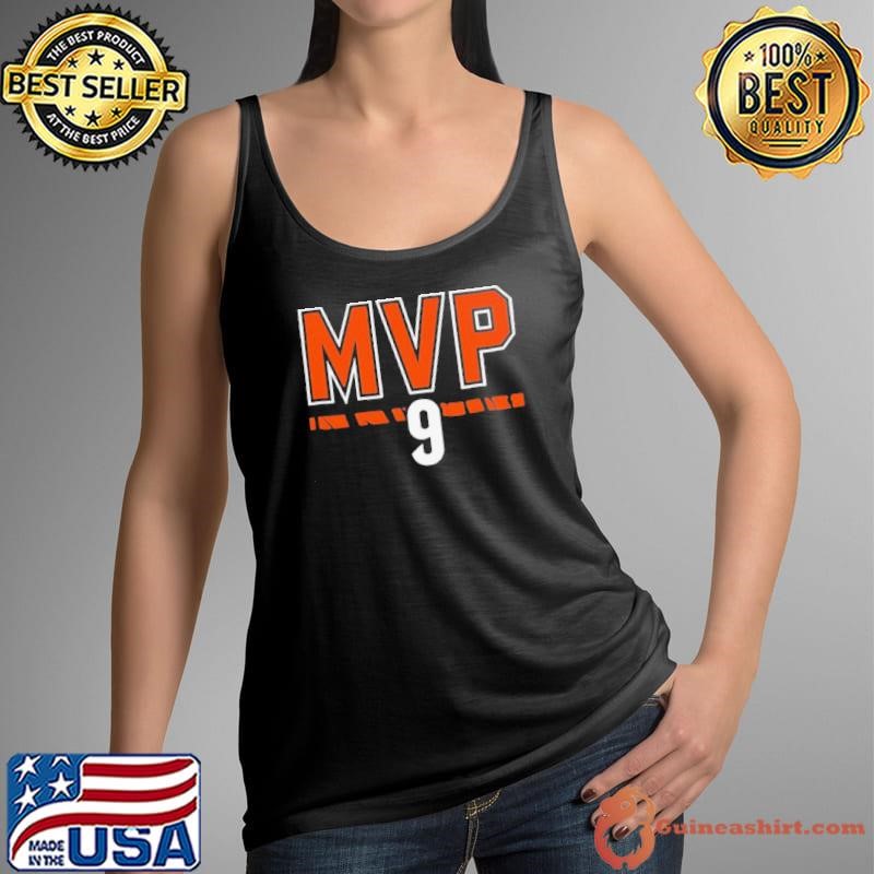 Joe Burrow Cincinnati Bengals NFL football Joe MVP 9 shirt