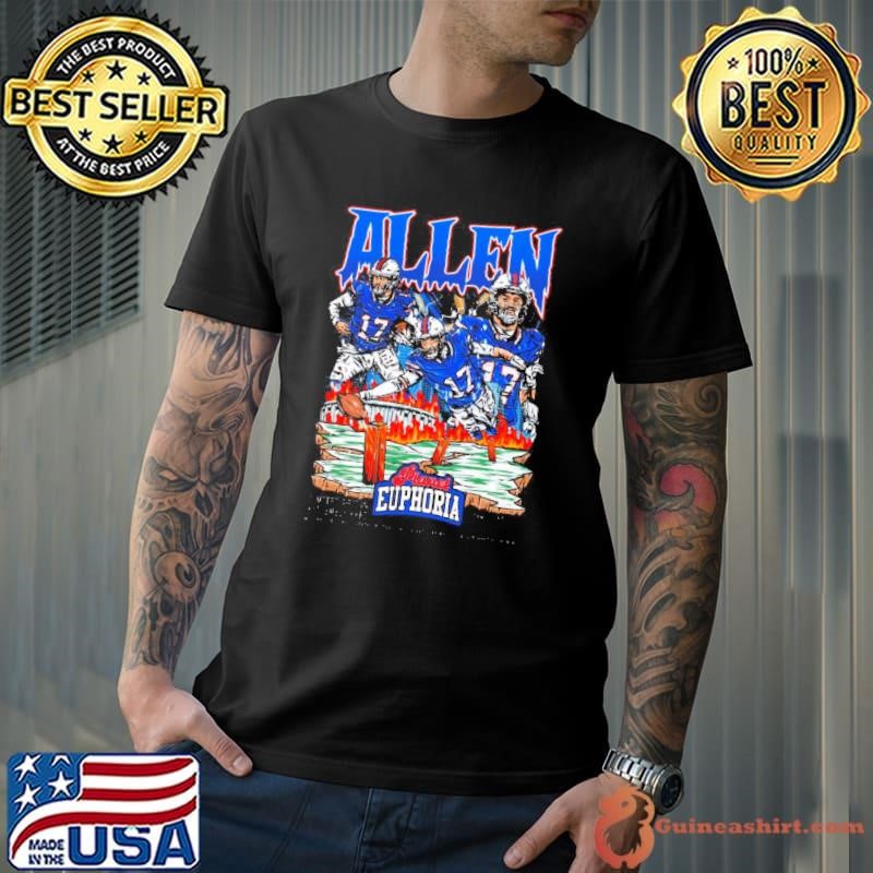 Josh Allen V3 Buffalo Bills NFL Planet Euphoria Art shirt