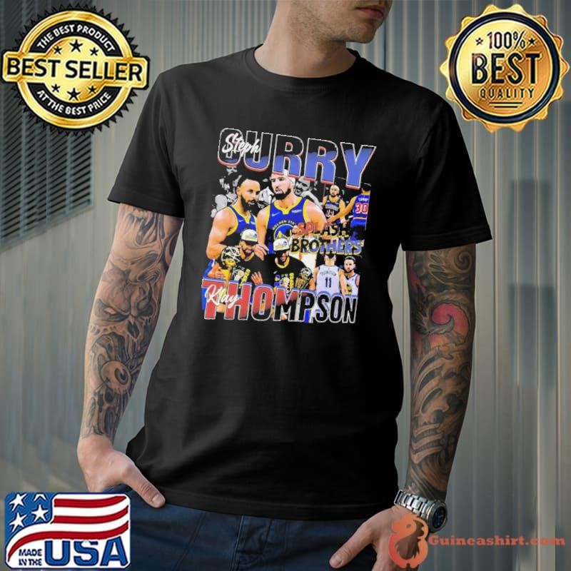 Klay Thompson Stephen Curry Splash Bro American professional basketball players T-Shirt