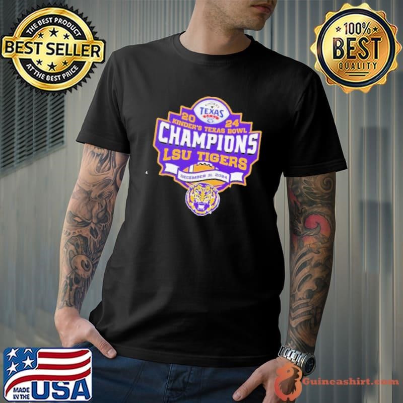 LSU Tigers NCAA Kinder’s Texas Bowl Champions 2024 shirt