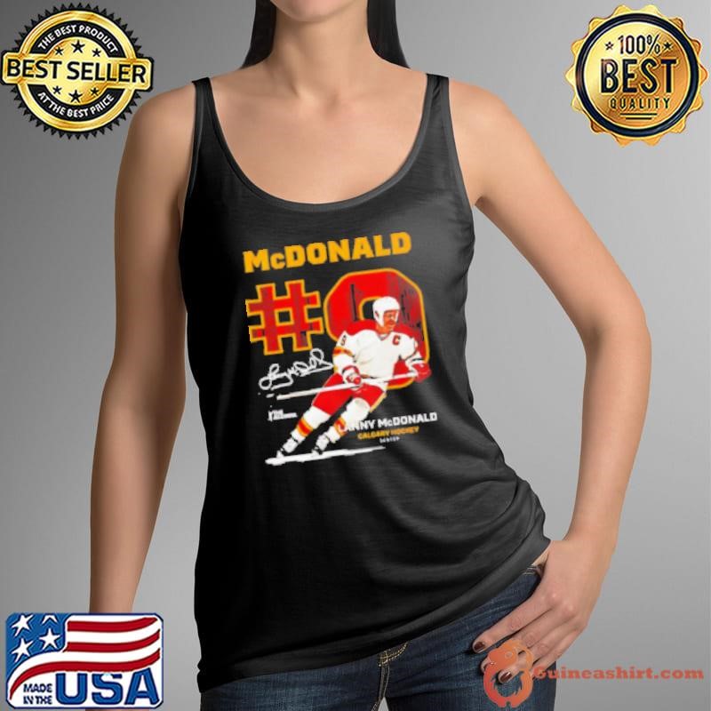 Lanny McDonald Calgary hockey throwback Tank Top