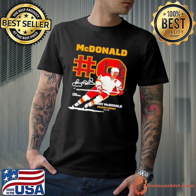 Lanny McDonald Calgary hockey throwback Unisex