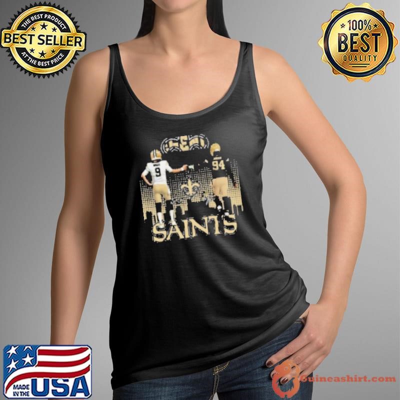 Legends New Orleans Saints Brees And Jordan Signatures 2025 Tank Top