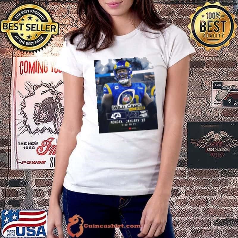 Los Angeles Rams Vs Detroit Lions Minnesota Vikings NFL Wild Card Monday Jan 13 2025 Shirt