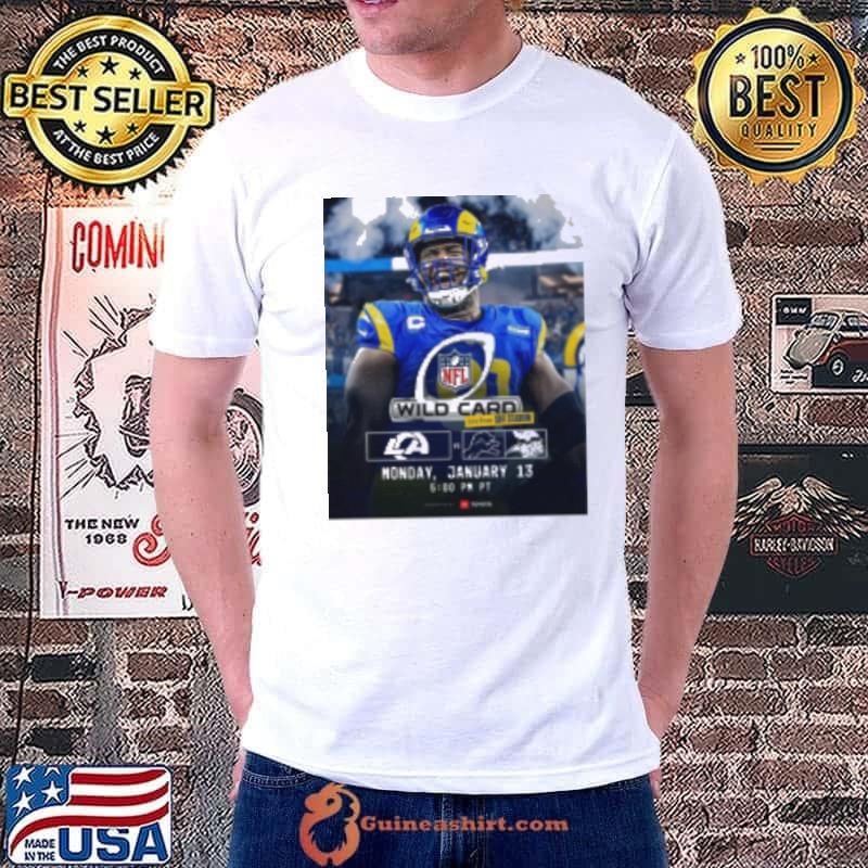 Los Angeles Rams Vs Detroit Lions Minnesota Vikings NFL Wild Card Monday Jan 13 2025 Unisex