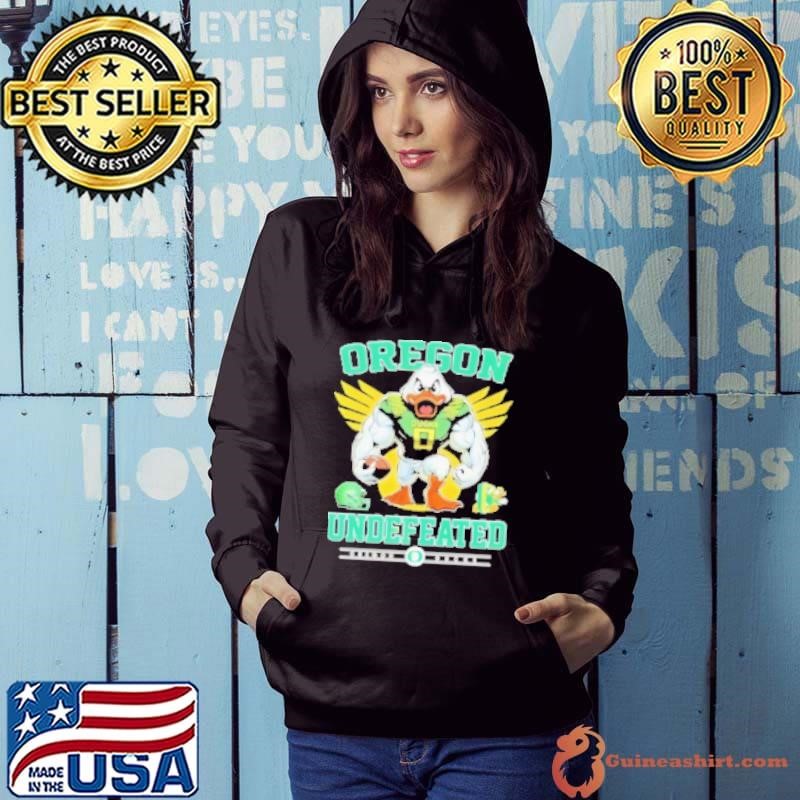 Mascot Oregon Ducks Undefeated Shirt