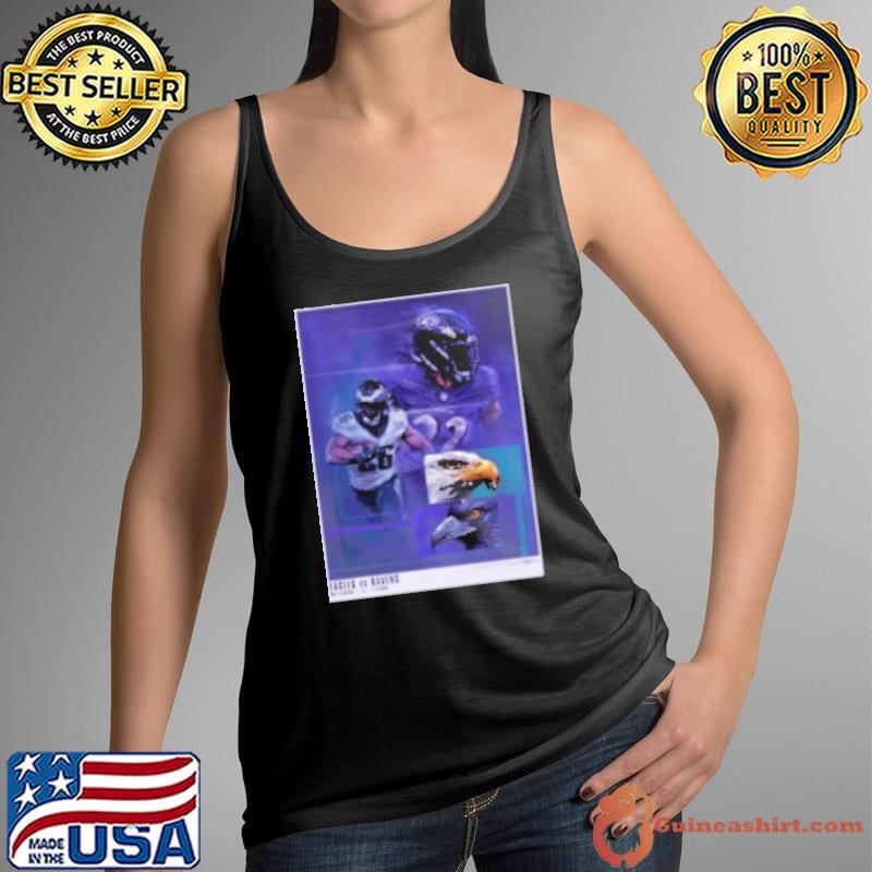 Matchup Dec 1 2024 Philadelphia Eagles vs. Baltimore Ravens Gameday M Shirt
