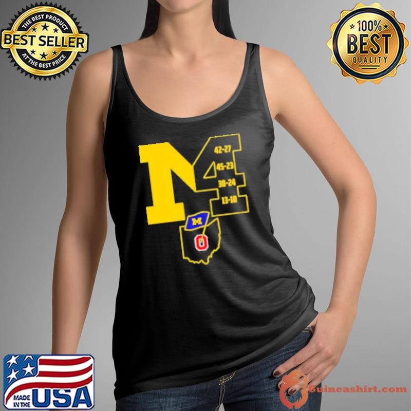 Mich 4 0 Michigan Wolverines Shirt