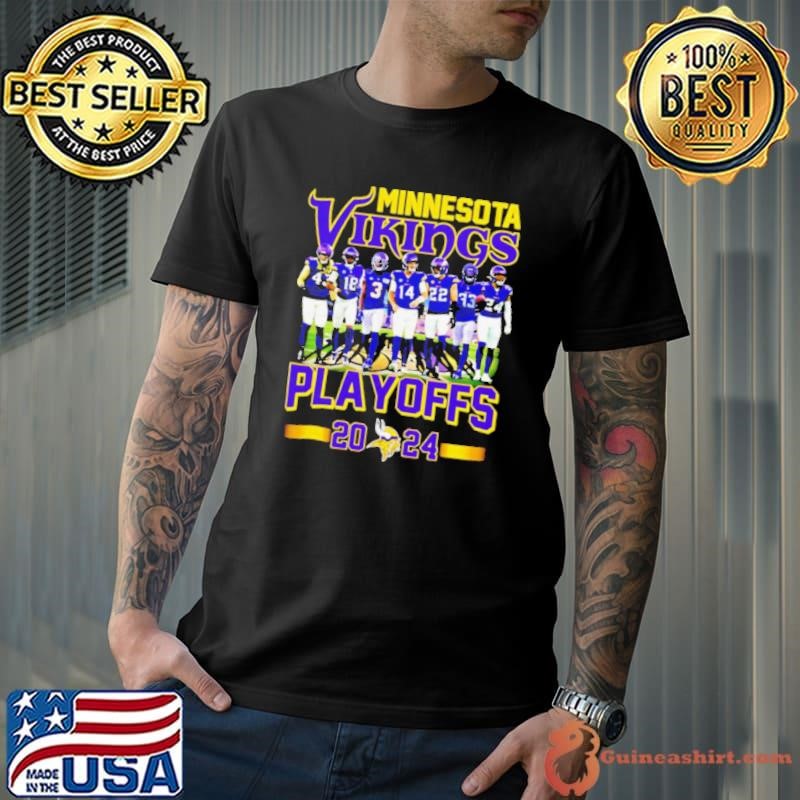 Minnesota Vikings Playoffs 2024 all team shirt