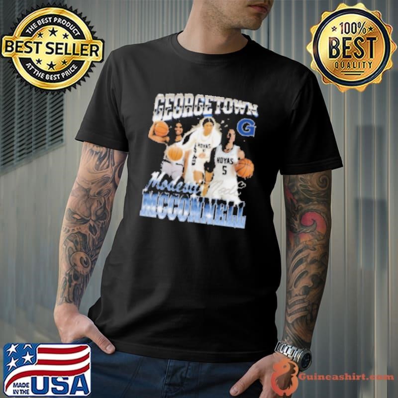 Modesti McConnell Georgetown Hoyas Basketball 90s Retro Graphic Signature Unisex