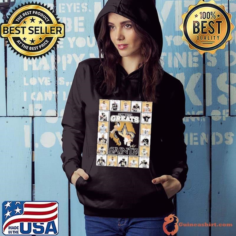 New Orleans Saints All Time Greats Of The Saints Football 2025 Hoodie