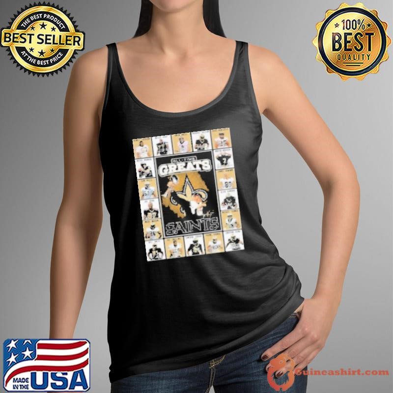 New Orleans Saints All Time Greats Of The Saints Football 2025 Tank Top