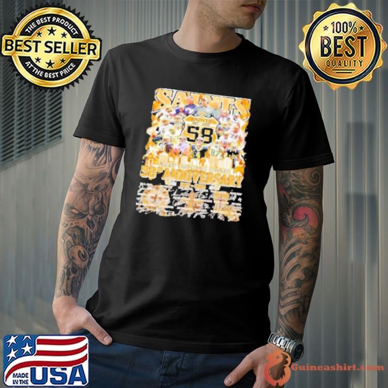 New Orleans Saints The Saints 58th Anniversary 1967 2025 signature Unisex