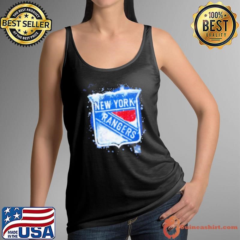New York Rangers Snow Logo Tank Top